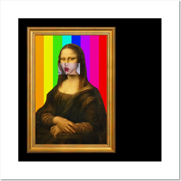 Monalisa Wall Art by Malleka